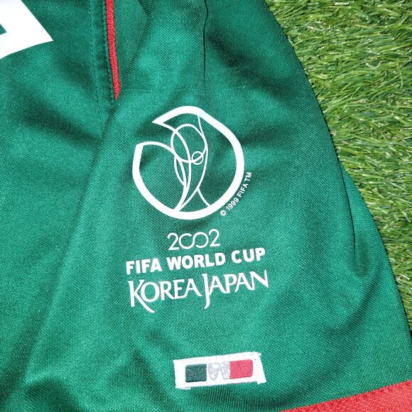 Marquez Mexico Atletica 2002 WORLD CUP Soccer Home Jersey Shirt XL - Picture 4 of 7
